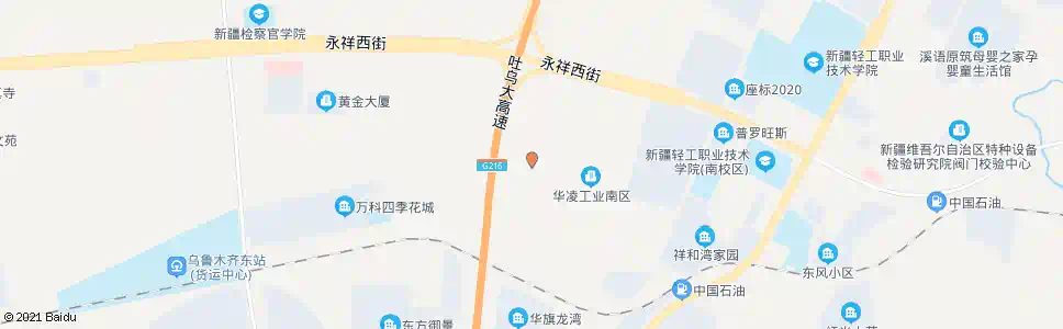 乌鲁木齐华凌牧畜产业基地_公交站地图_乌鲁木齐公交_妙搜公交查询2025