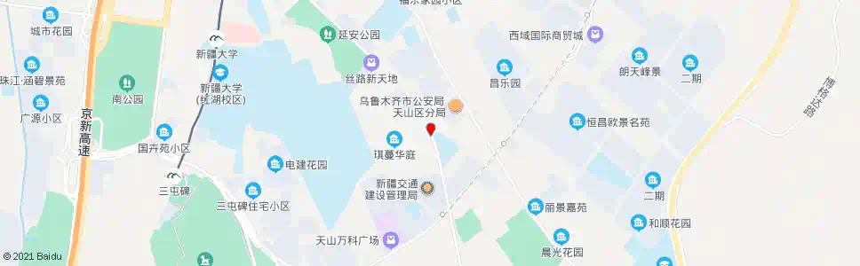 乌鲁木齐民族医院_公交站地图_乌鲁木齐公交_妙搜公交查询2025