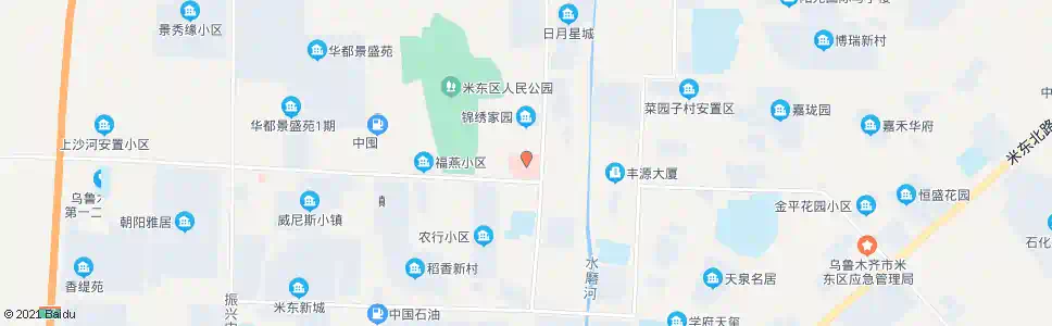 乌鲁木齐米东区医院_公交站地图_乌鲁木齐公交_妙搜公交查询2025