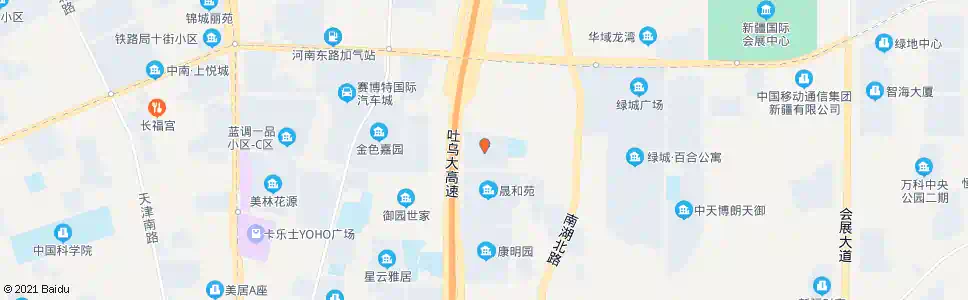 乌鲁木齐康明园三期_公交站地图_乌鲁木齐公交_妙搜公交查询2025