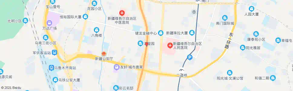 乌鲁木齐汇玺园_公交站地图_乌鲁木齐公交_妙搜公交查询2025