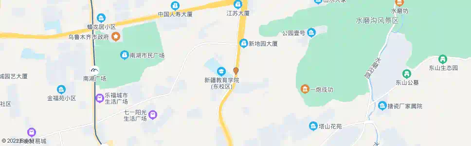 乌鲁木齐纺校(临时)_公交站地图_乌鲁木齐公交_妙搜公交查询2025
