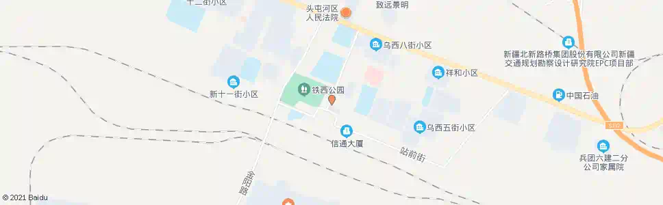 乌鲁木齐离子生物中心_公交站地图_乌鲁木齐公交_妙搜公交查询2025