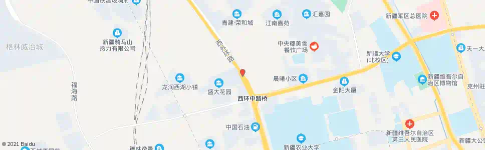 乌鲁木齐三支队_公交站地图_乌鲁木齐公交_妙搜公交查询2025
