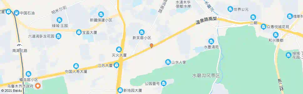 乌鲁木齐水区政府_公交站地图_乌鲁木齐公交_妙搜公交查询2025