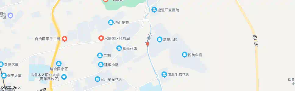 乌鲁木齐红桥南二街_公交站地图_乌鲁木齐公交_妙搜公交查询2025