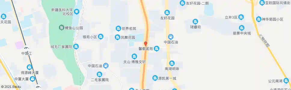 乌鲁木齐建设职业技术学院_公交站地图_乌鲁木齐公交_妙搜公交查询2025