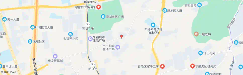 乌鲁木齐时代小区_公交站地图_乌鲁木齐公交_妙搜公交查询2025