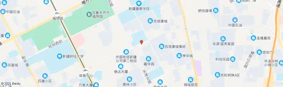 乌鲁木齐供销技校_公交站地图_乌鲁木齐公交_妙搜公交查询2025