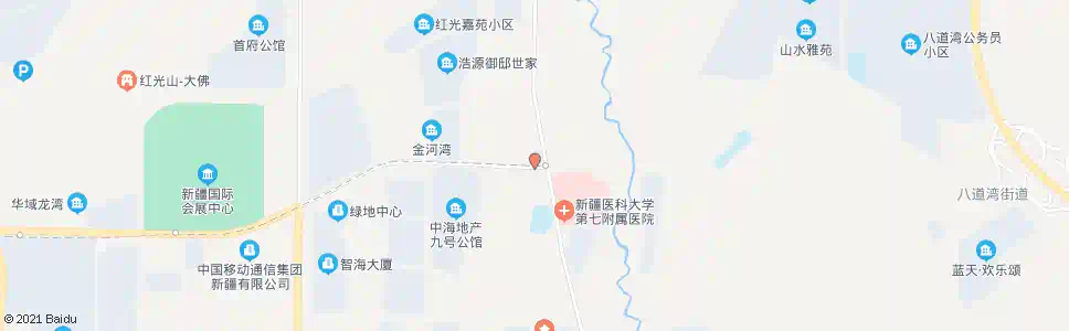 乌鲁木齐七道湾工业园_公交站地图_乌鲁木齐公交_妙搜公交查询2025
