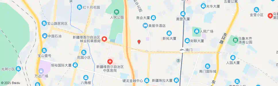 乌鲁木齐铁二中_公交站地图_乌鲁木齐公交_妙搜公交查询2025
