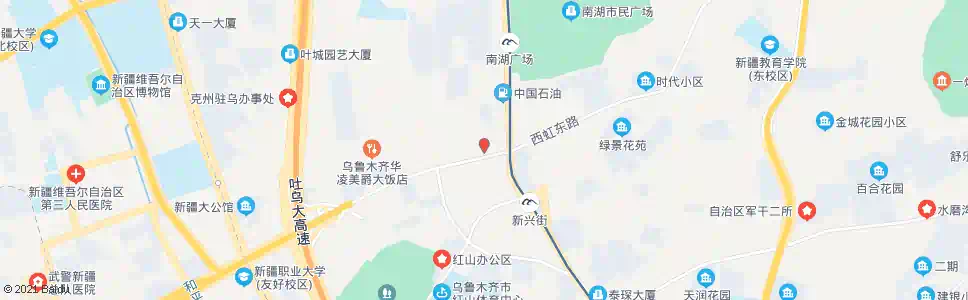 乌鲁木齐市房产局_公交站地图_乌鲁木齐公交_妙搜公交查询2025