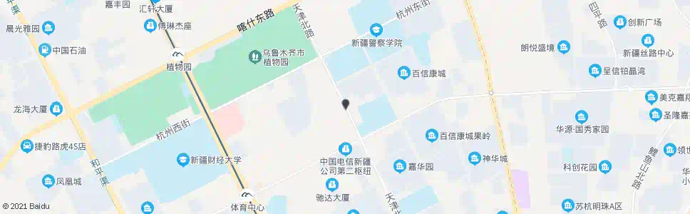 乌鲁木齐勘测大队_公交站地图_乌鲁木齐公交_妙搜公交查询2025