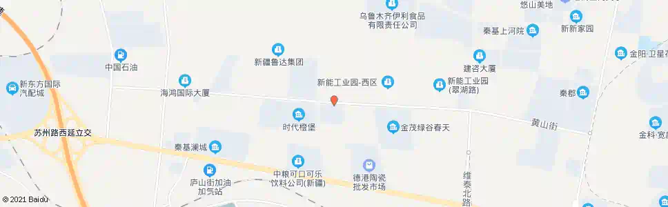 乌鲁木齐浦瞾集团黄山街_公交站地图_乌鲁木齐公交_妙搜公交查询2025