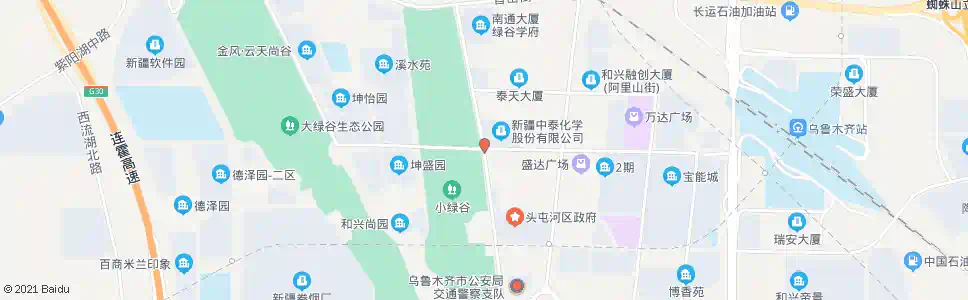 乌鲁木齐丹霞山街_公交站地图_乌鲁木齐公交_妙搜公交查询2025