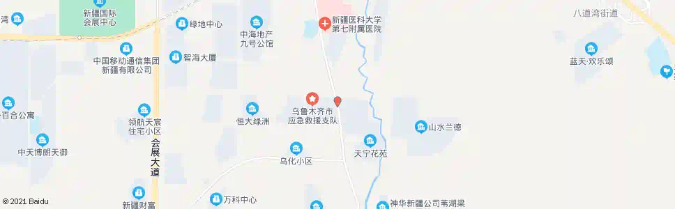 乌鲁木齐八道湾岔路口_公交站地图_乌鲁木齐公交_妙搜公交查询2025