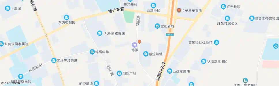 乌鲁木齐紫煜臻城_公交站地图_乌鲁木齐公交_妙搜公交查询2025