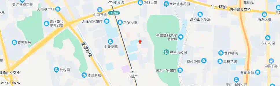 乌鲁木齐桂林路东四巷_公交站地图_乌鲁木齐公交_妙搜公交查询2025