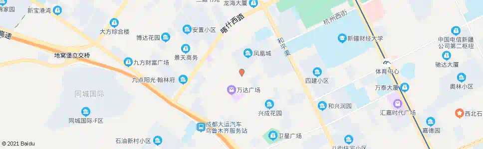 乌鲁木齐厦门路_公交站地图_乌鲁木齐公交_妙搜公交查询2025