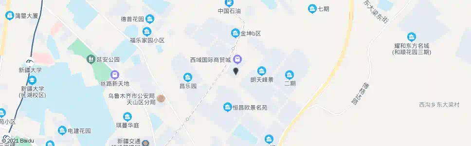 乌鲁木齐轻工基地库区_公交站地图_乌鲁木齐公交_妙搜公交查询2025