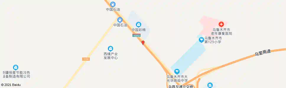 乌鲁木齐王家沟大桥_公交站地图_乌鲁木齐公交_妙搜公交查询2025