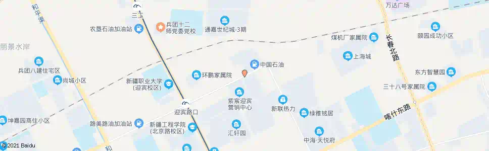 乌鲁木齐和钢家属院_公交站地图_乌鲁木齐公交_妙搜公交查询2025