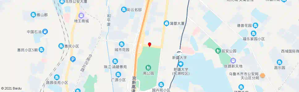 乌鲁木齐三十中_公交站地图_乌鲁木齐公交_妙搜公交查询2025