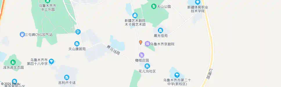 乌鲁木齐八户梁_公交站地图_乌鲁木齐公交_妙搜公交查询2025