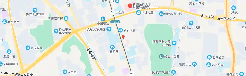 乌鲁木齐高新区_公交站地图_乌鲁木齐公交_妙搜公交查询2025