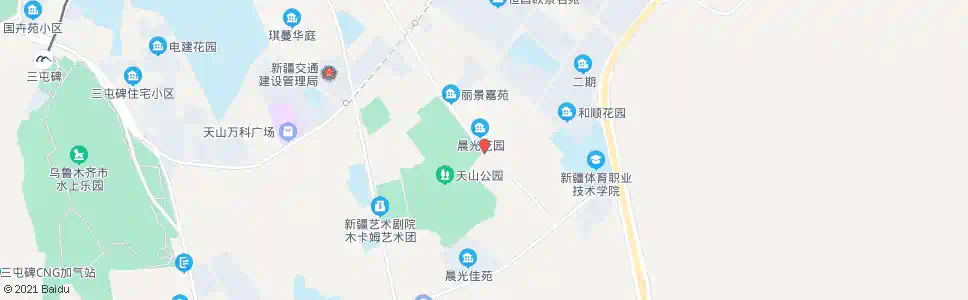 乌鲁木齐红二电小区_公交站地图_乌鲁木齐公交_妙搜公交查询2025