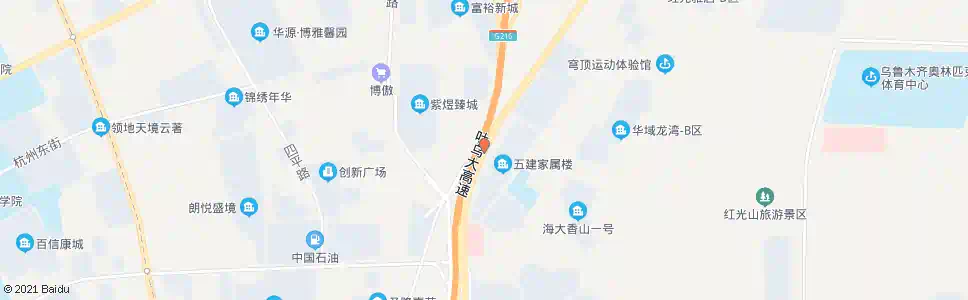 乌鲁木齐五建_公交站地图_乌鲁木齐公交_妙搜公交查询2025