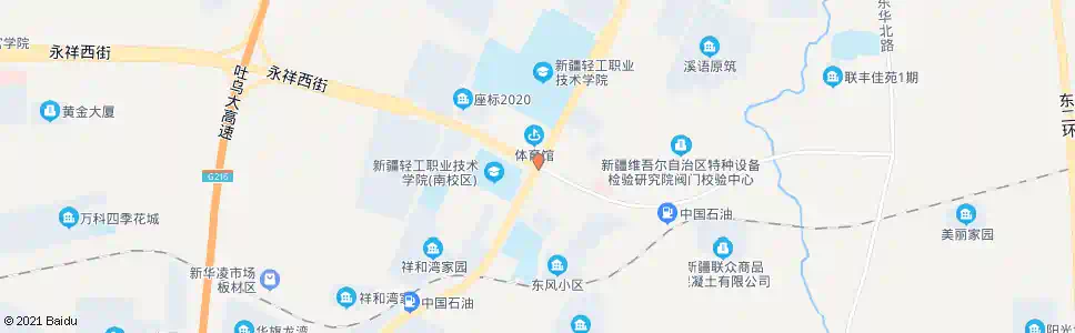 乌鲁木齐永祥街_公交站地图_乌鲁木齐公交_妙搜公交查询2025