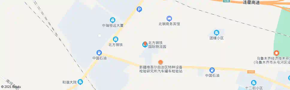 乌鲁木齐王家梁钢材市场_公交站地图_乌鲁木齐公交_妙搜公交查询2025