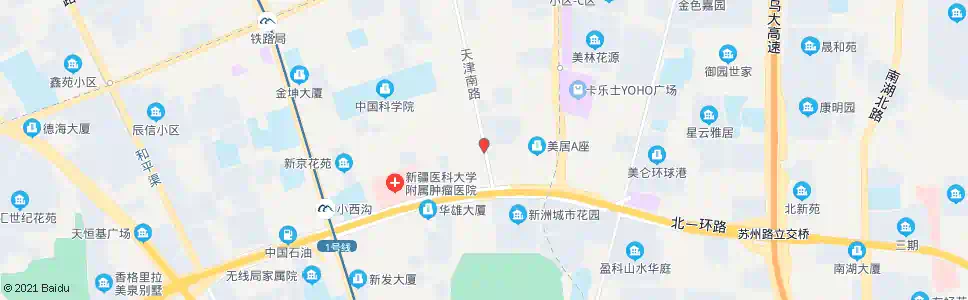 乌鲁木齐祥平大厦_公交站地图_乌鲁木齐公交_妙搜公交查询2025