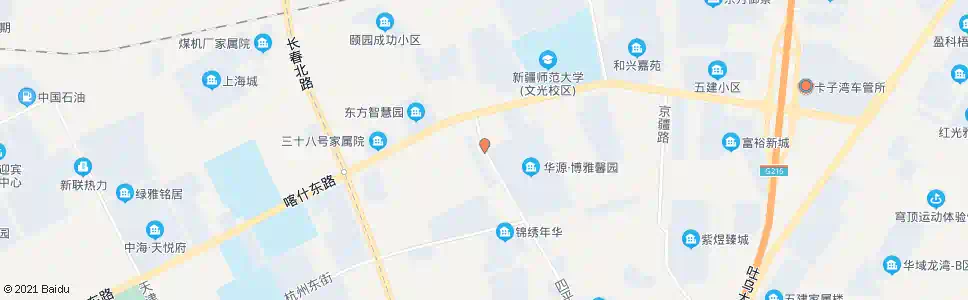 乌鲁木齐第一监狱_公交站地图_乌鲁木齐公交_妙搜公交查询2025