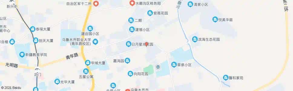 乌鲁木齐正泰诚盛花园_公交站地图_乌鲁木齐公交_妙搜公交查询2025