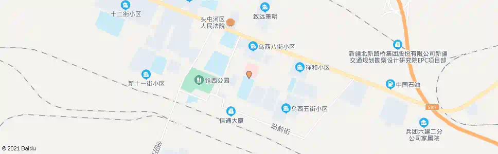 乌鲁木齐西站医院_公交站地图_乌鲁木齐公交_妙搜公交查询2025