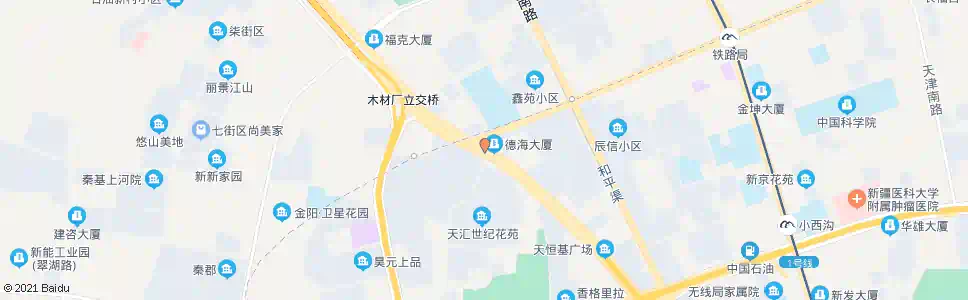 乌鲁木齐河南西路_公交站地图_乌鲁木齐公交_妙搜公交查询2025