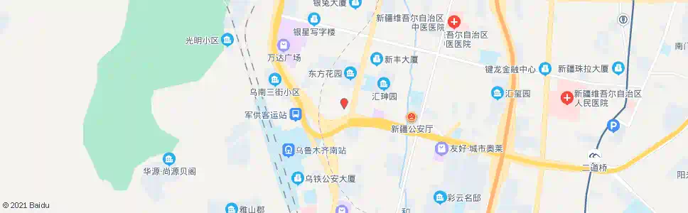 乌鲁木齐长江路_公交站地图_乌鲁木齐公交_妙搜公交查询2025