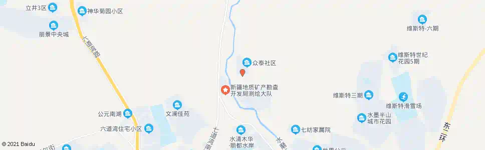 乌鲁木齐众泰社区_公交站地图_乌鲁木齐公交_妙搜公交查询2025