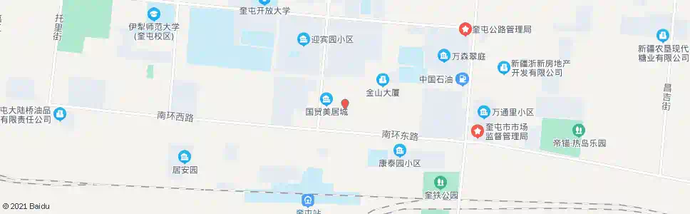 伊犁国贸_公交站地图_伊犁公交_妙搜公交查询2025