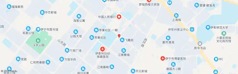 伊犁伊宁市三中_公交站地图_伊犁公交_妙搜公交查询2025