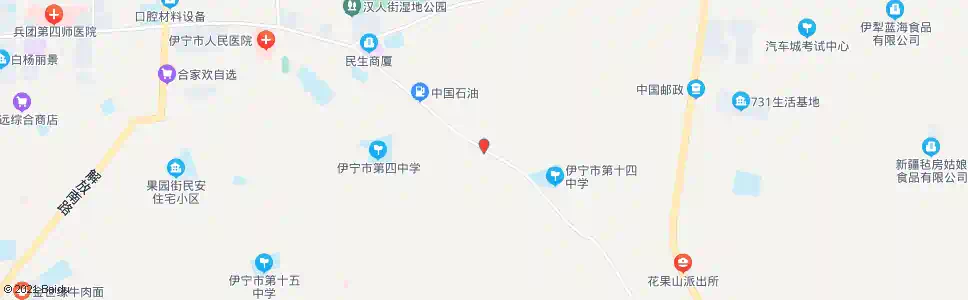 伊犁新华东路42巷_公交站地图_伊犁公交_妙搜公交查询2025