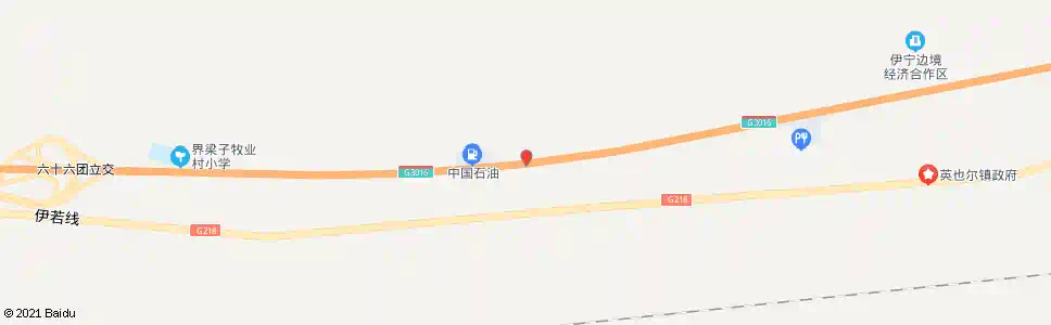 伊犁英也尔加油站_公交站地图_伊犁公交_妙搜公交查询2025