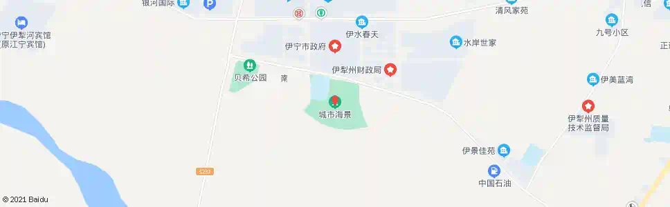 伊犁海景公园_公交站地图_伊犁公交_妙搜公交查询2025