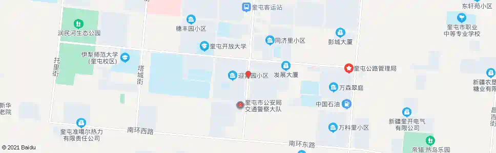 伊犁东方国际大酒店_公交站地图_伊犁公交_妙搜公交查询2025