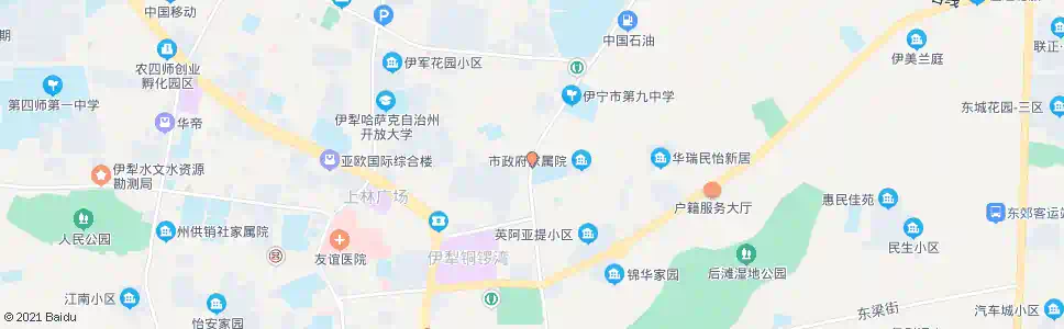 伊犁胜利北路二十巷_公交站地图_伊犁公交_妙搜公交查询2025