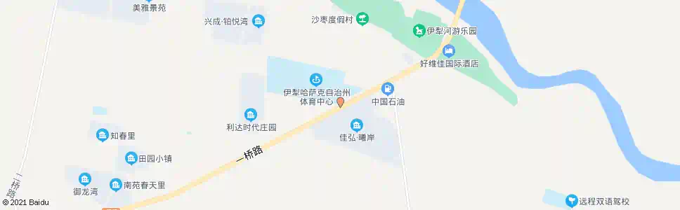 伊犁伊犁州体校_公交站地图_伊犁公交_妙搜公交查询2025