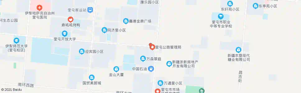 伊犁电厂(阿克苏东路)_公交站地图_伊犁公交_妙搜公交查询2025