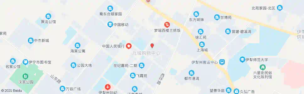 伊犁世纪嘉苑一期_公交站地图_伊犁公交_妙搜公交查询2025